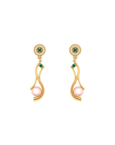 Gold Earring Designs For Daily Wear And Party Wear With Weight And Price ||  Apsara Fashions … | Gold earrings with price, Simple gold earrings, Gold  earrings models