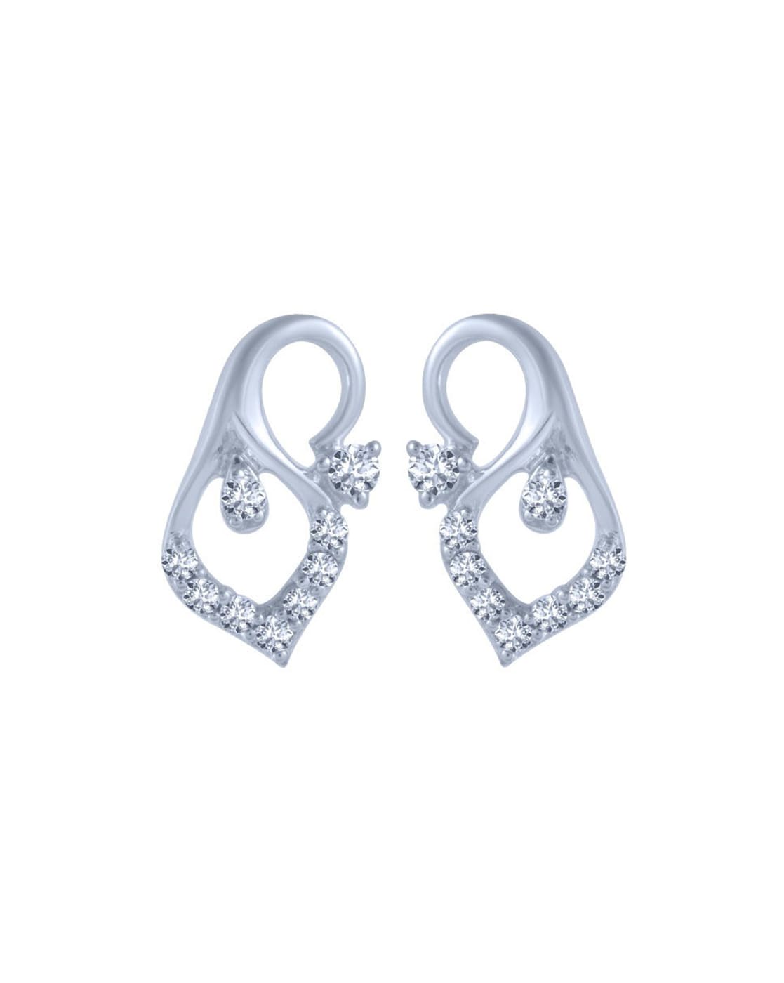 Buy Platinum Earrings Online  BlueStonecom  Indias 1 Online Jewellery  Brand