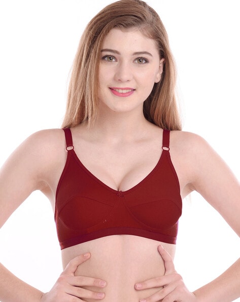 Buy Maroon Bras for Women by AROUSY Online