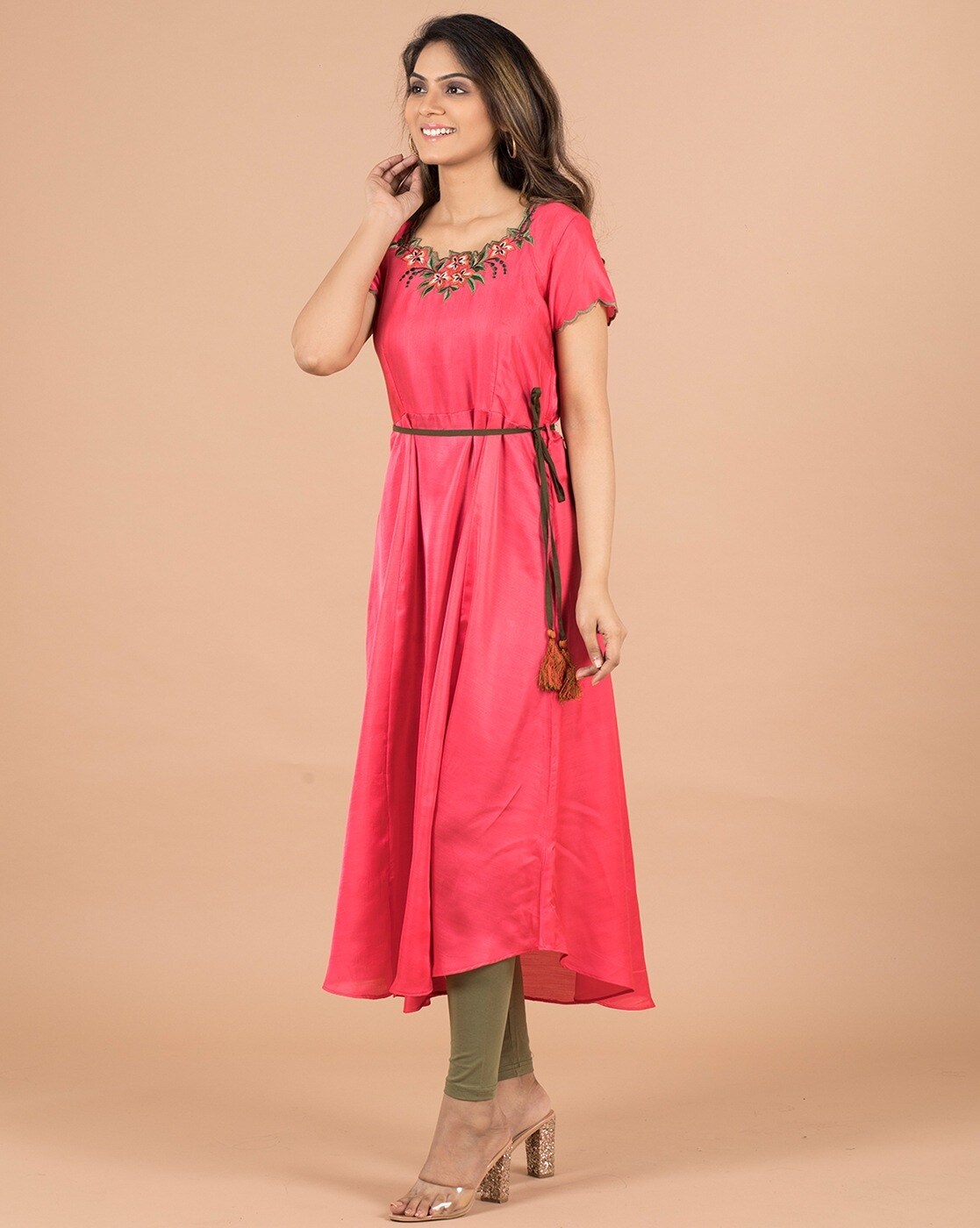 Buy Red Kurtas for Women by AVAASA MIX N' MATCH Online | Ajio.com