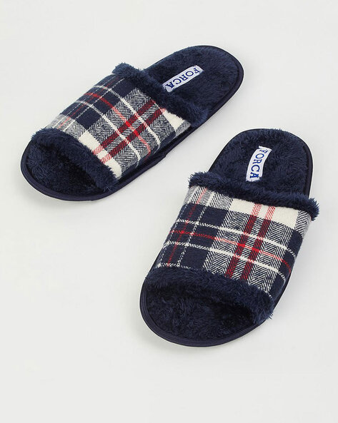 Mens fabric flip outlet flops