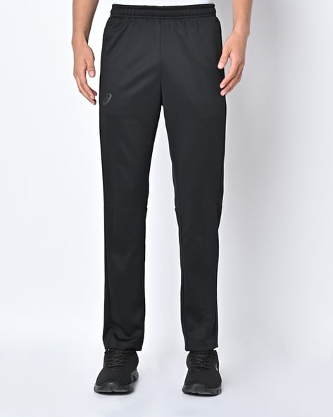 Panelled Track Pants with Placement Logo