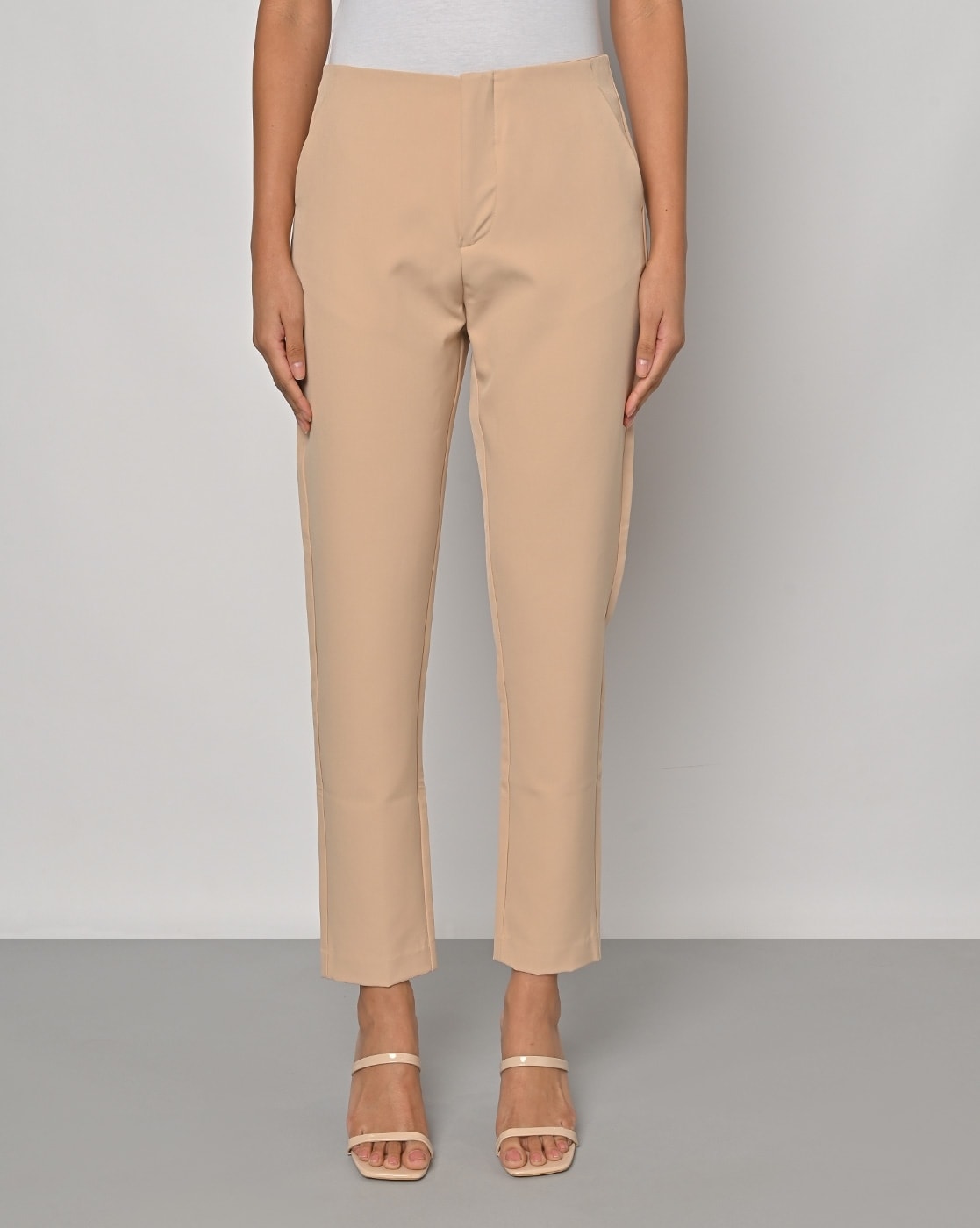 Tan Brown Trousers - Buy Tan Brown Trousers online in India