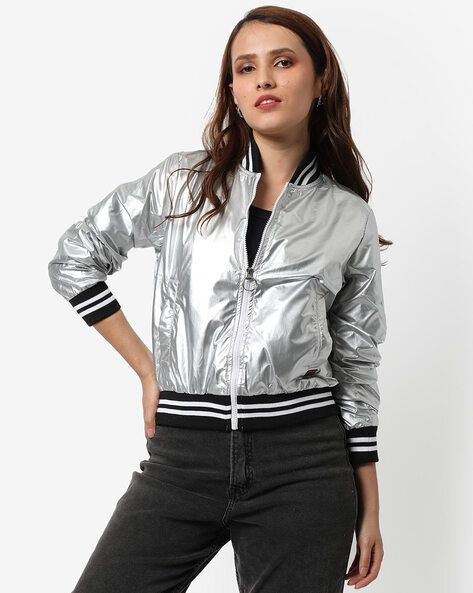 Silver bomber outlet jacket womens