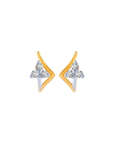 9ct, Diamond in Knot Stud Earrings - Pascoes Catalogue - Salefinder