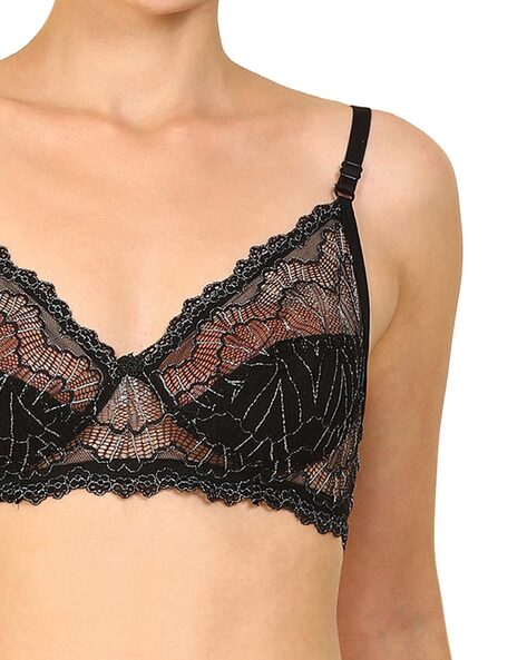 Buy online Black Net Bras And Panty Set from lingerie for Women by Mod &  Shy for ₹540 at 51% off