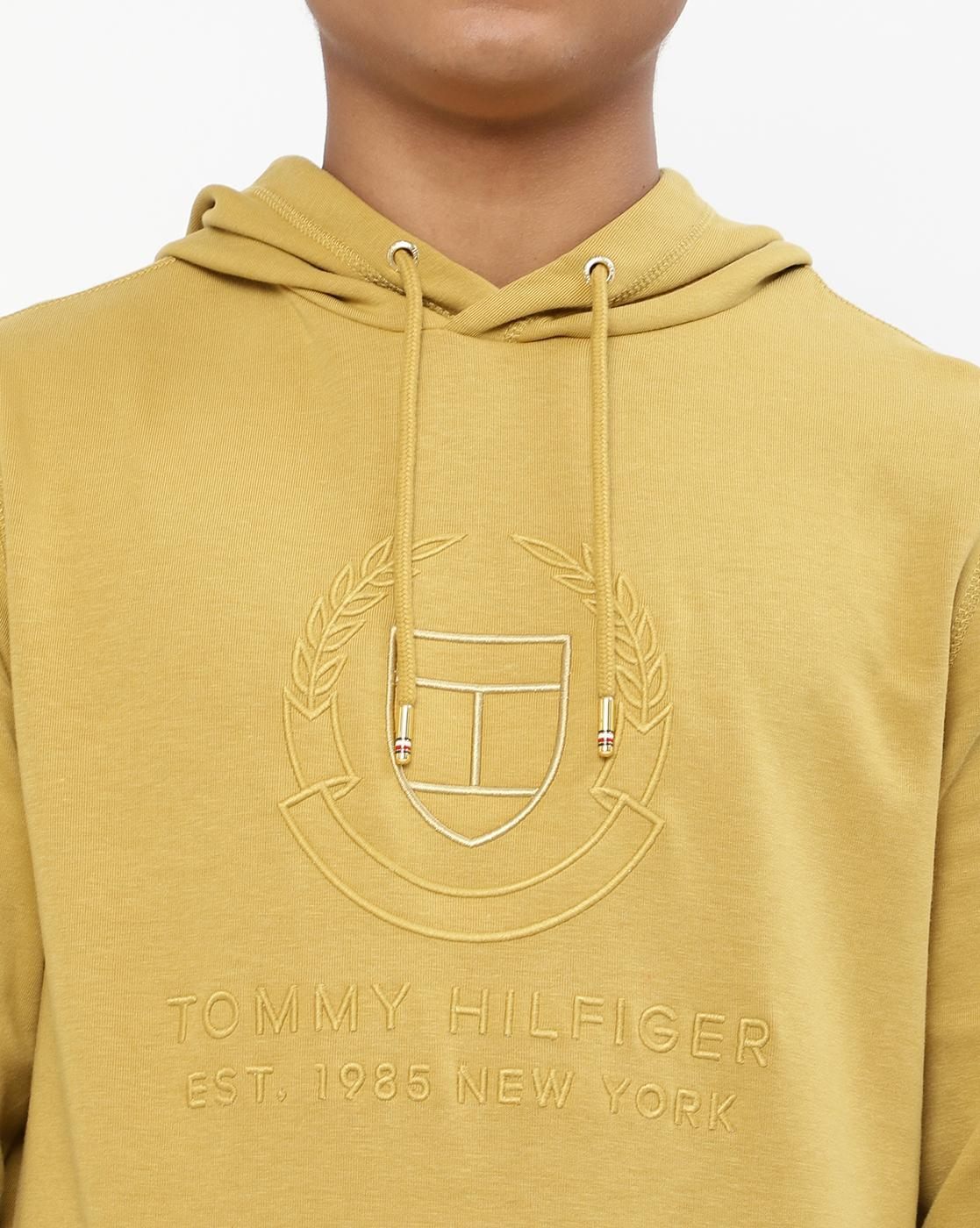 Yellow tommy hilfiger online hoodie