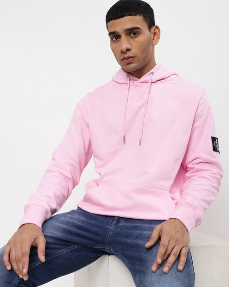Buy Pink Sweatshirt & Hoodies for Men by Calvin Klein Jeans Online |  