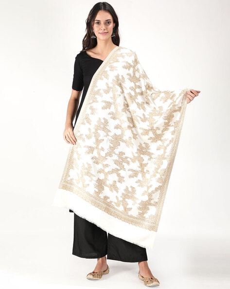 Indian Embroidered Stole Price in India