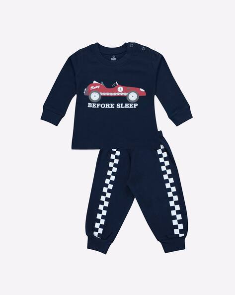 Printed T-Shirt & Jogger Set