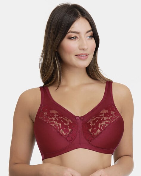 Amante Floral Print Total-Support Bra deal from ajio