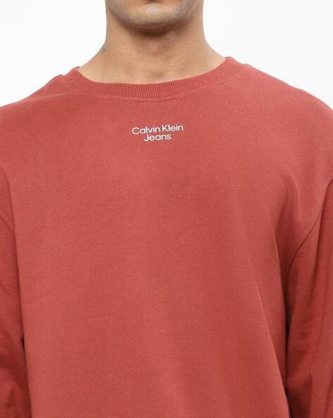 Buy Red Sweatshirt & Hoodies for Men by Calvin Klein Jeans Online