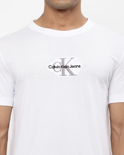 Buy White Tshirts for Men by Calvin Klein Jeans Online