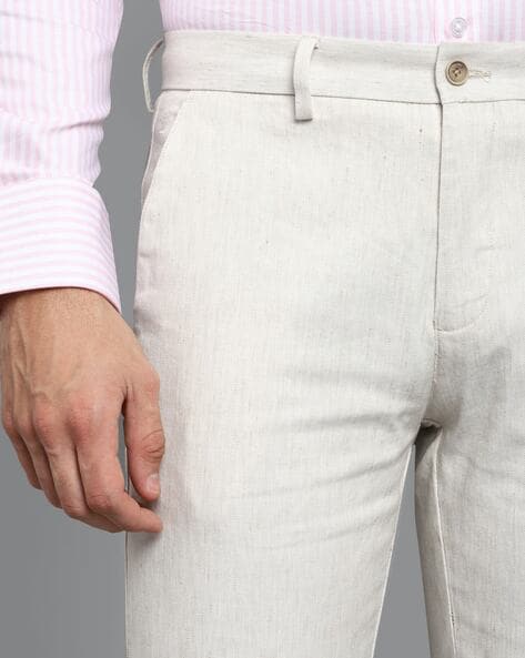 INCOTEX Slim-Fit Linen Trousers for Men | MR PORTER