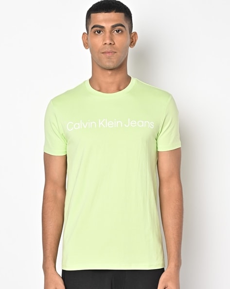 Buy Green Tshirts for Men by Calvin Klein Jeans Online 