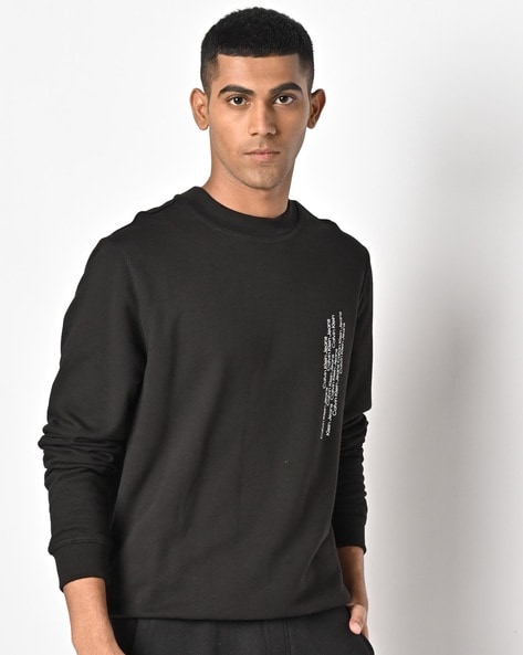 Buy Black Sweatshirt & Hoodies Men by Calvin Jeans Online | Ajio.com