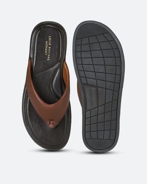 Buy Brown Flip Flop Slippers for Men by LOUIS PHILIPPE Online