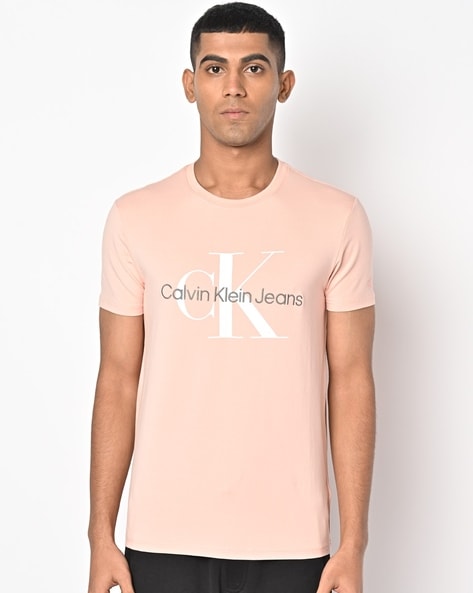 Buy Pink Tshirts for Men by Calvin Klein Jeans Online