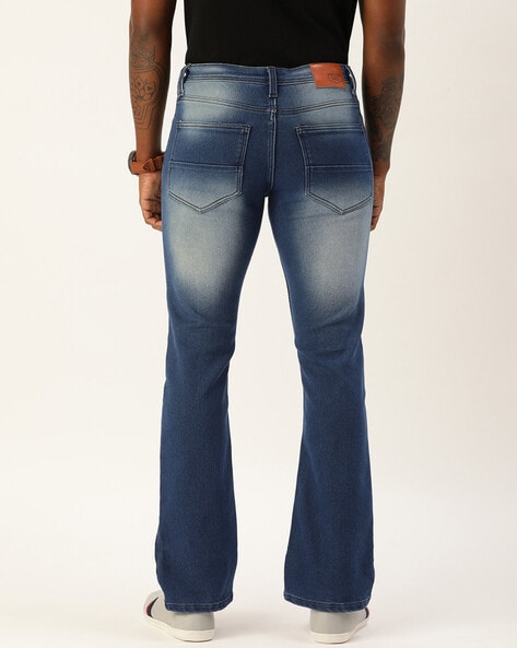 mens route 66 low rise bootcut jeans