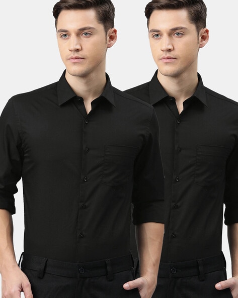 Buy Black Shirts for Men by iVOC Online