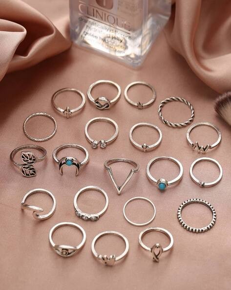 Midi finger rings hot sale sterling silver