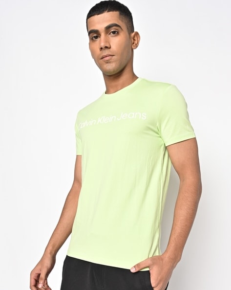 Buy Green Tshirts for Jeans Men Klein by Calvin Online