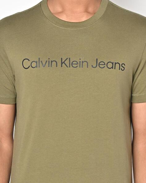 calvin klein t shirt olive