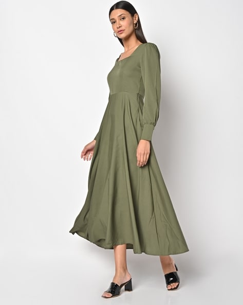 Buy Olive Green Dress, Long Bridesmaid Dress, Long Green Dress, Green  Bridesmaid Dresses, Olive Green Bridesmaids, Infinity Dress Green Online in  India - Etsy