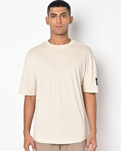 Buy Beige Tshirts for Men by Calvin Klein Jeans Online 