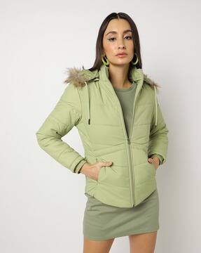 Buy Green Jackets \u0026 Coats for Women by 