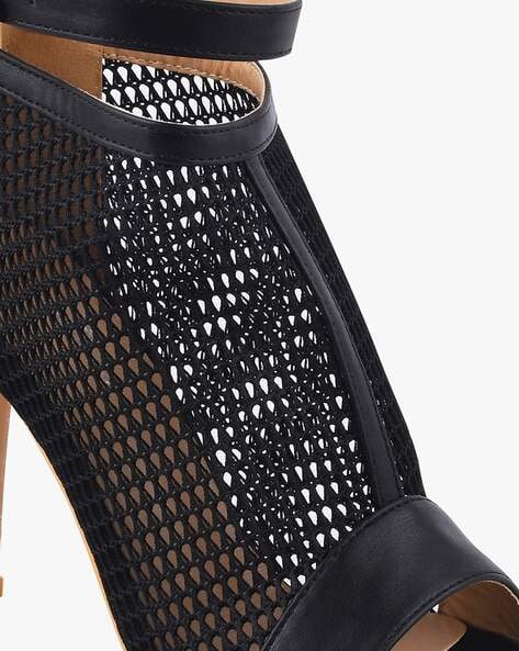 Mesh stilettos outlet