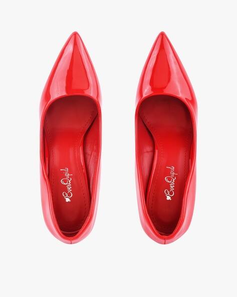 Buy red Heeled Shoes for Women by Everqupid Online