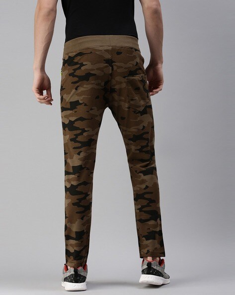 Buy Aeropostale Men Olive Mid Rise Camouflage Print Track Pants  NNNOWcom