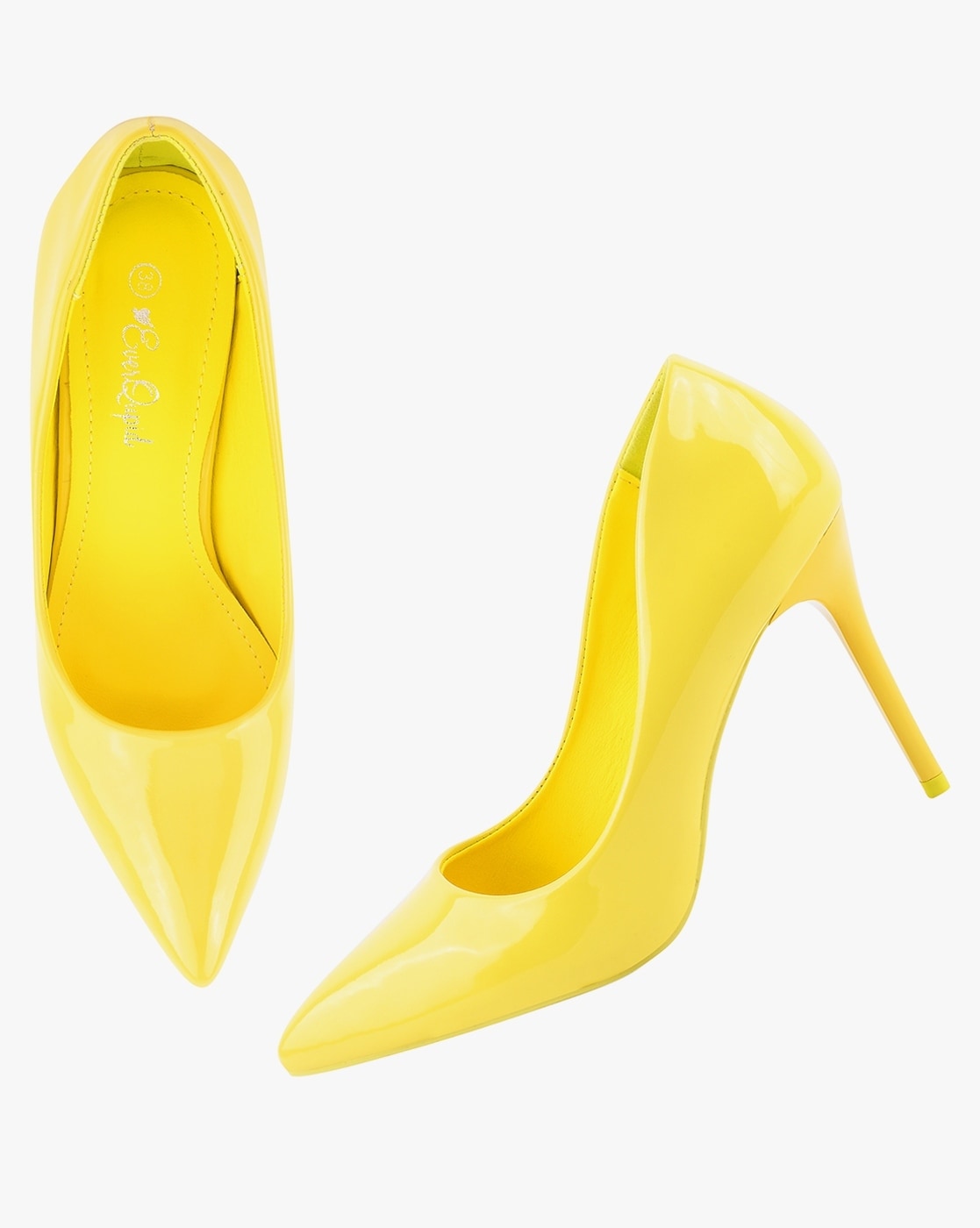 Sporty Kate - 85 mm Pumps - Nappa leather - Yellow Queen - Women -  Christian Louboutin United States