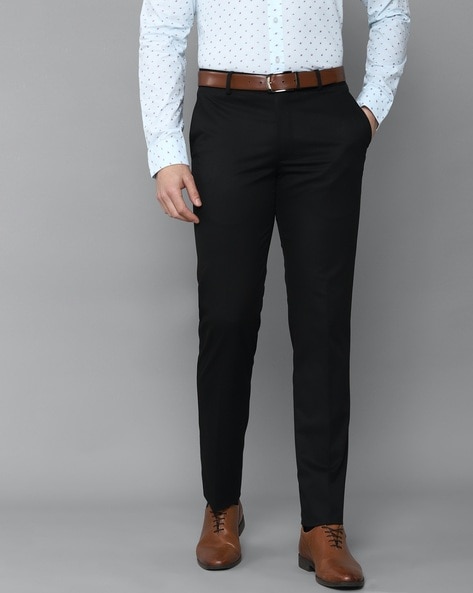 Buy Louis Philippe Black Trousers Online  783019  Louis Philippe