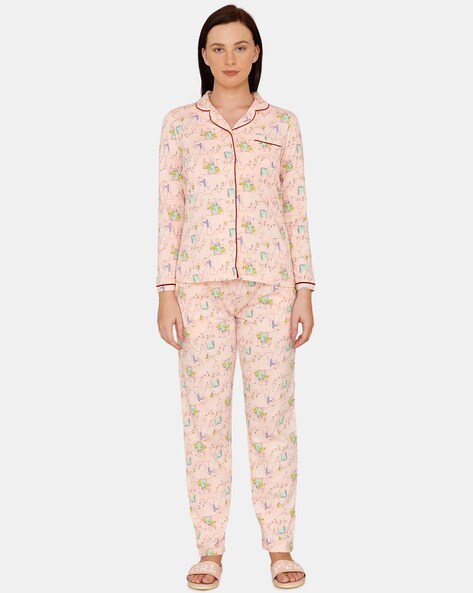 Buy Pink Night&LoungeWearSets for Women by Zivame Online