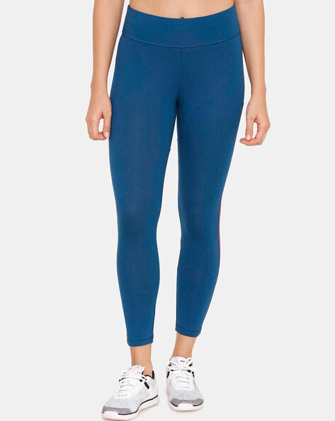 Buy Blue Leggings for Women by Zelocity Online