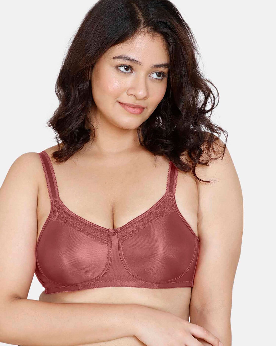Buy Zivame True Curv Padded Wired Full Coverage Bra-Black at Rs