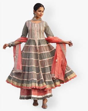 frock suit wali kurti