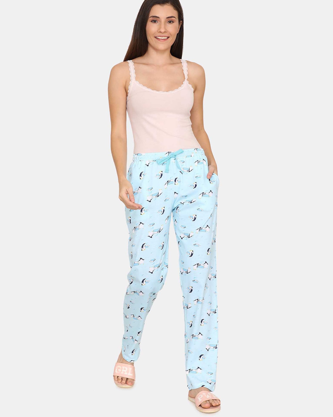 Buy Blue Pyjamas & Shorts for Women by Zelocity Online