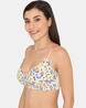 Novelty Print Non-Padded Bra