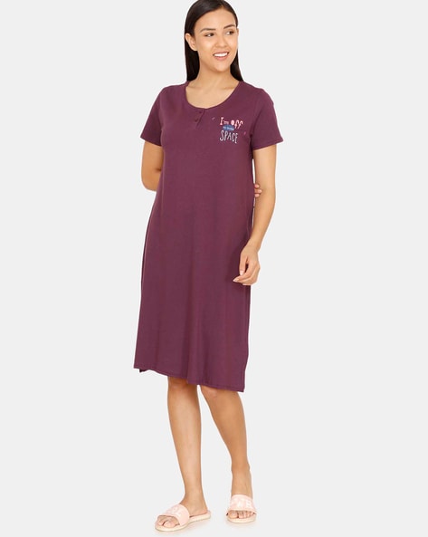 Zivame cotton nighties hot sale