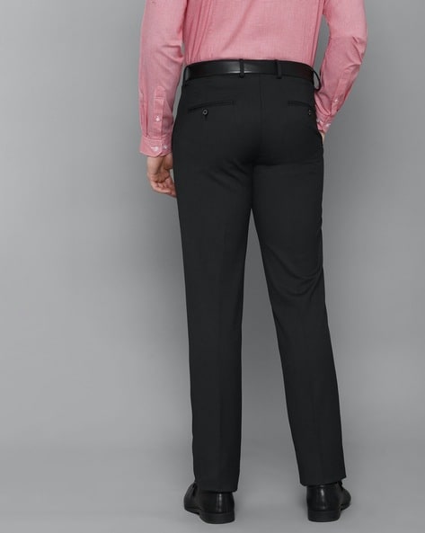 Givenchy Black Straight Leg Wool Pants for Men Online India at Darveyscom