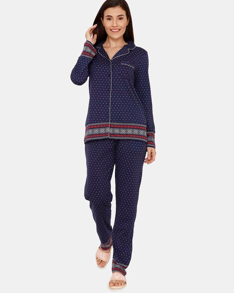 Buy Blue Night&LoungeWearSets for Women by Zivame Online