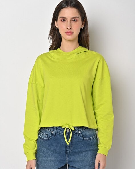 Neon green 2025 sweatshirt womens