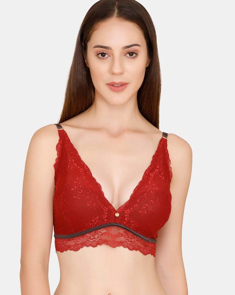 Lace Bralette Total-Support Bra