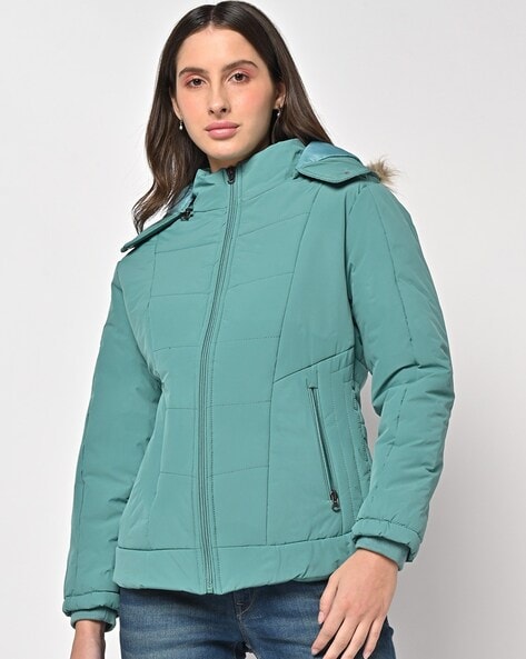 Buy Green Jackets & Coats for Women by Latin Quarters Online | Ajio.com