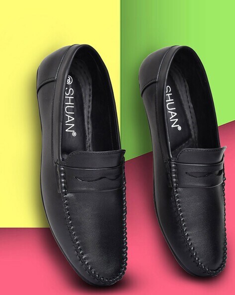 Buy Black Casual Shoes for Men by SHUAN Online 