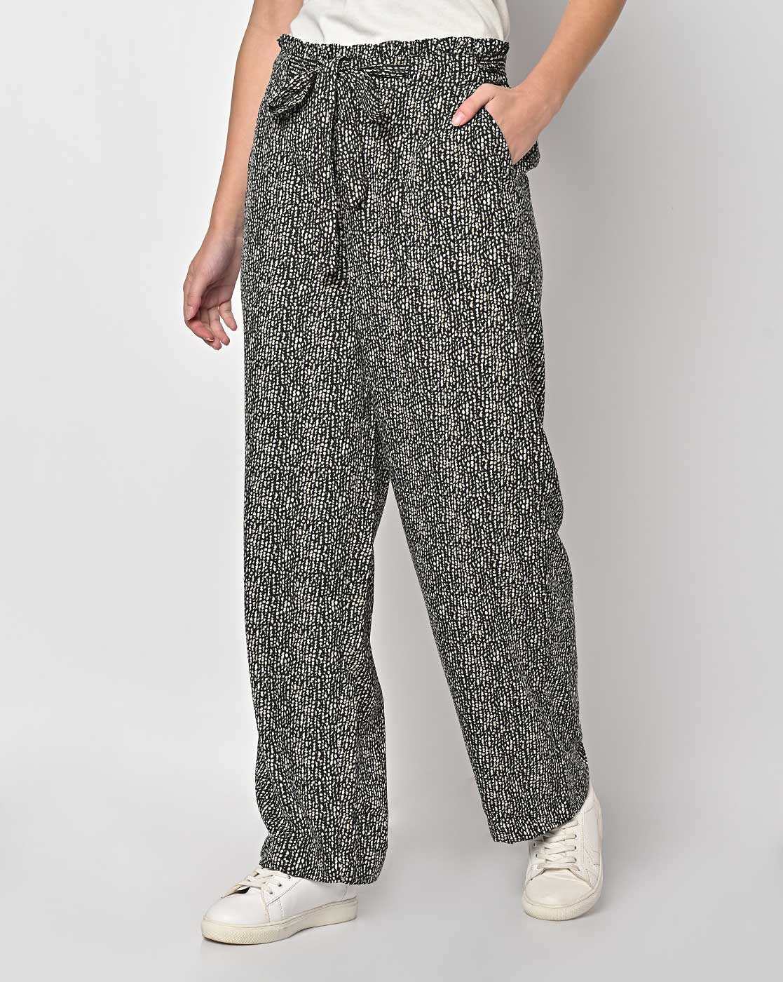 Zara Floral Print Trousers + Style With a Smile Link Up - Style Splash