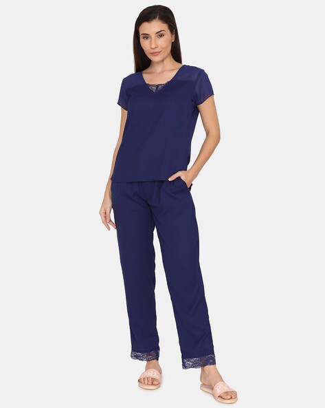 Buy Blue Night&LoungeWearSets for Women by Zivame Online